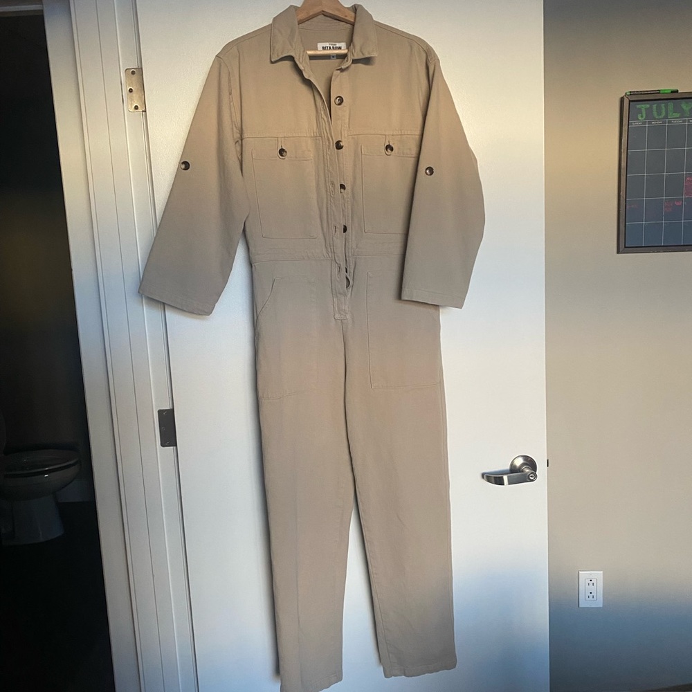 Thick Denim Jumpsuit